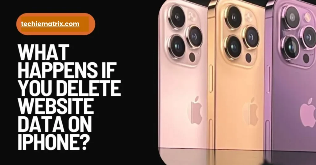 What Happens If You Delete Website Data On iPhone?